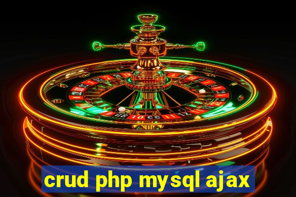 crud php mysql ajax